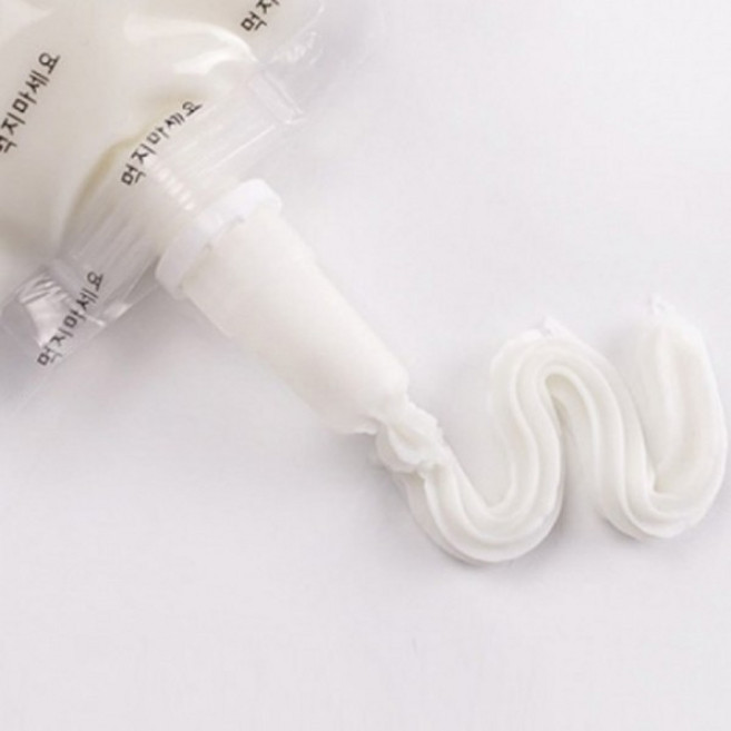 [캔들이케아] 짜서쓰는 휘핑솝 클레이 비누베이스 (깍지증정), 분홍색, 1개