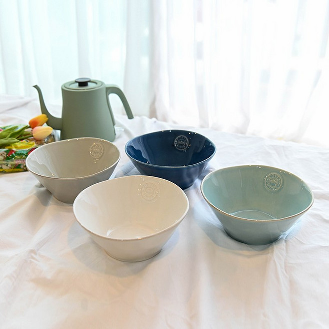 코스타노바 노바 면기 19cm, 화이트, 1개