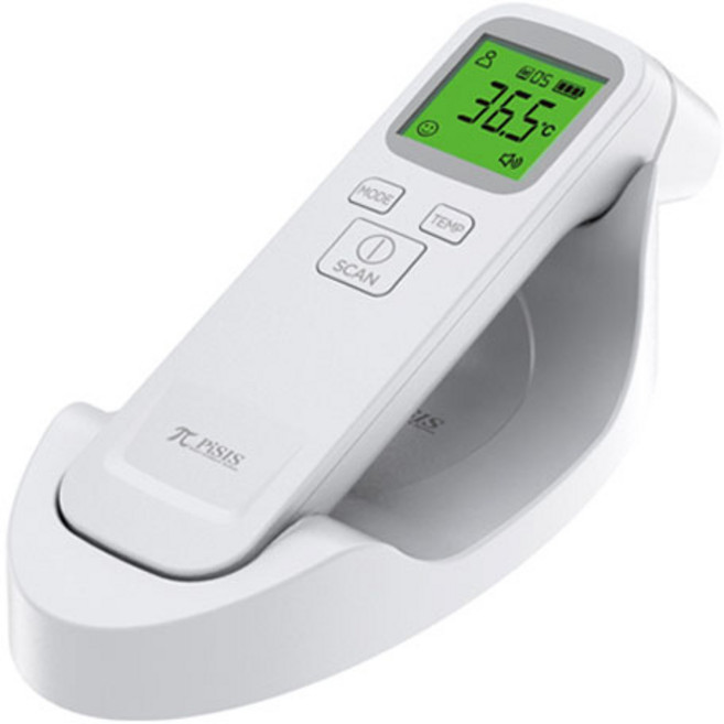 올메디 귀 적외선 체온계 + 거치대, 1개