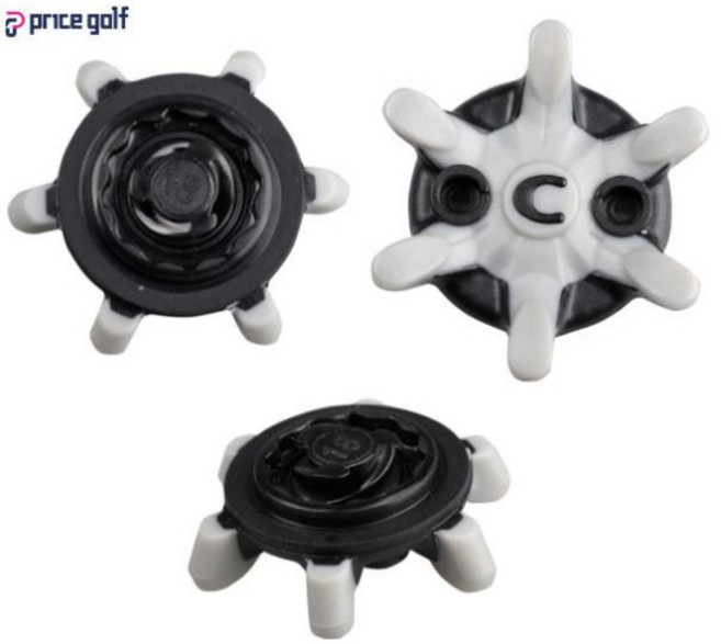 [풋조이] 골프화징 스파이크징 슬림락 검정노랑 스파이크 교체(낱개12개)