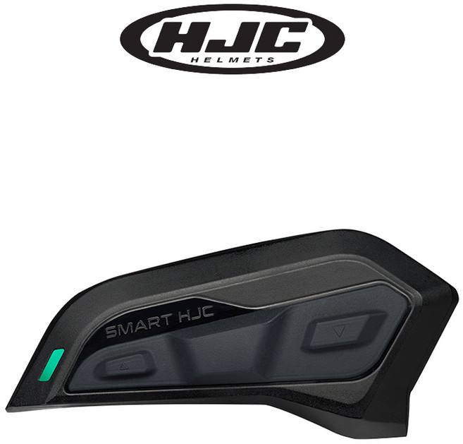 HJC 11BC 스마트 세나 블루투스 HJC 헬멧 전용 헤드셋, 블랙