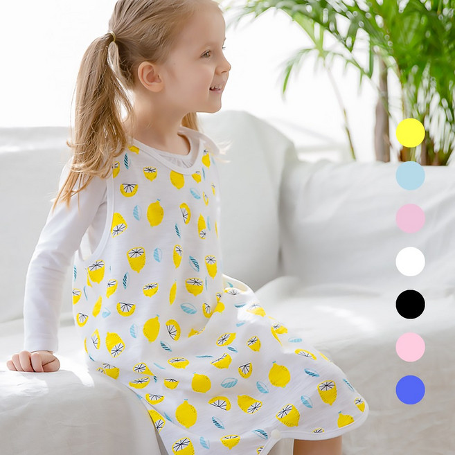 스윗붐 유아동 봄 여름 간절기수면조끼 실내조끼