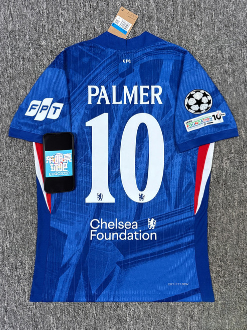 어센틱 25-26 첼시 홈 유니폼, 선택안함