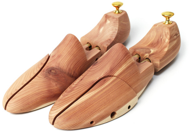 삼나무 원목 슈트리 구두보관 신발모양유지 발볼늘리기 앞코 주름방지