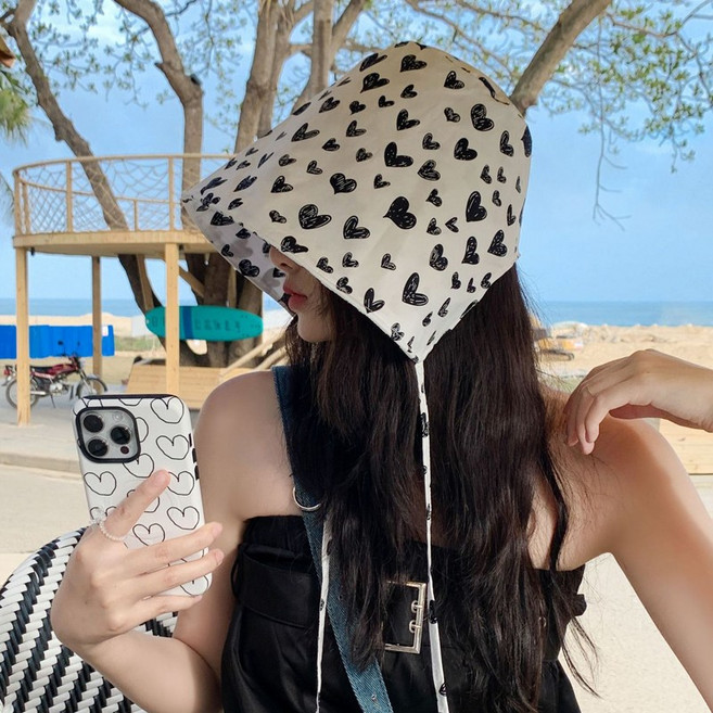 굿도우 여성 보닛 버킷햇 모자