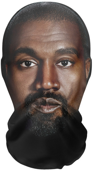 칸예웨스트 인물복면 3D 페이스 바라클라바 축제 마스크 음바페 파티 무대 쓸데없는선물 메시, 프리사이즈, 칸예