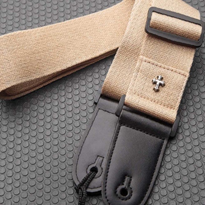 레트로 기타 스트랩 일렉 베이스 어깨끈 멜빵 어깨 끈 감성, B 브라운, 1개