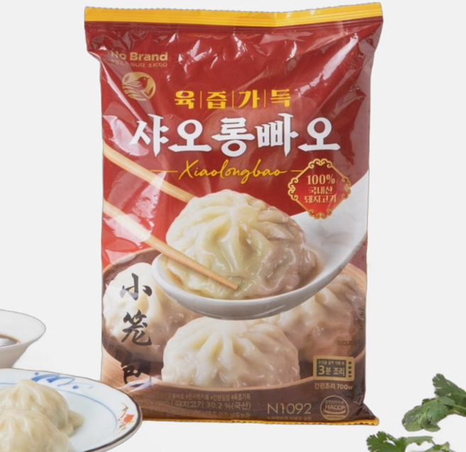 노브랜드 육즙가득샤오롱빠오, 180g, 10개
