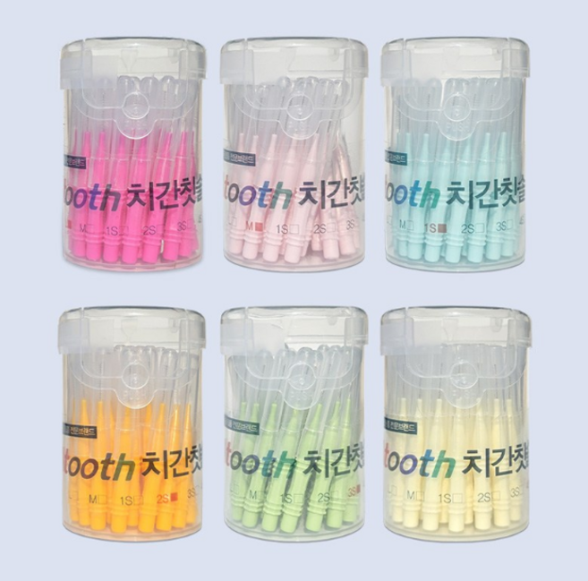 아투스 치과용 치간 칫솔 / 치과의사가 개발한 맞춤형 사이즈, 1개, 30개입, 0.7mm
