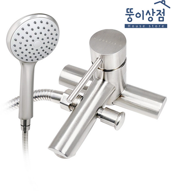 국산 세면대 수전 (DS4600) 대성금속 세면기 샤워 겸용 수도꼭지 2홀 3홀 투홀 세면 4인치 수도 국내산, 1개