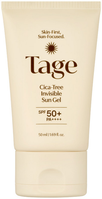 [Tage] 테이지 시카트리 투명 선젤 SPF50+ PA++++ | 모공삭제 선크림 | 선프라이머 |, 1개, 50ml