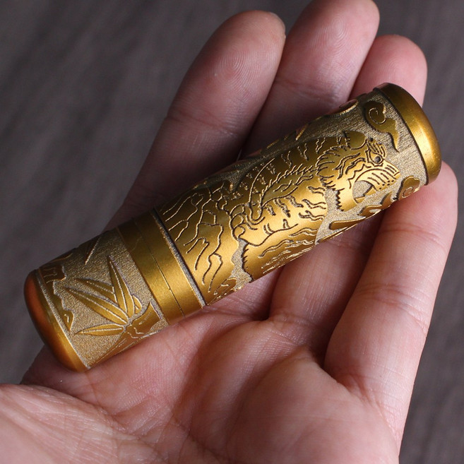 베스트스탬프 벽조목 BS골드 개인인감도장 법인도장, 1개, 호랑이