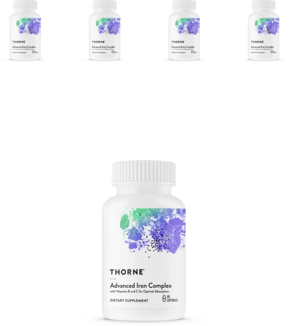 쏜리서치 페라솝 철분 코펙터 포함 캡슐, 60정, 5개 - 쿠팡