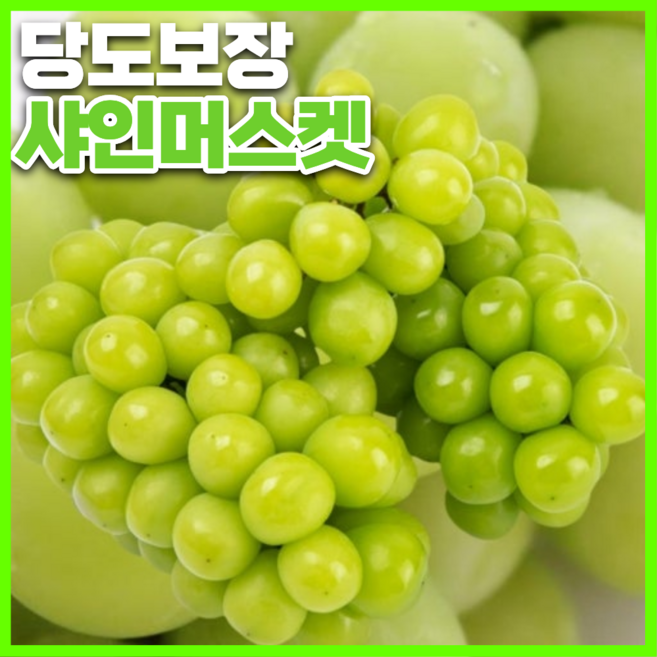 [특품인증] 18brix 초고당도 샤인머스켓 포도, 1박스, 특품 1kg (2-3수)