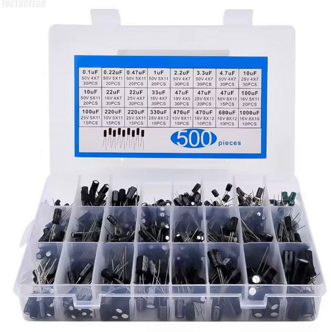 캐패시터 500P 세트 전해콘덴서, 1개