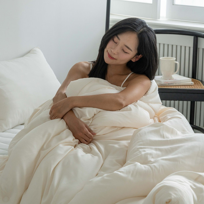 포그니 텐셀 모달 100% 부드러운 호텔 침구 사계절 차렵 이불 세트