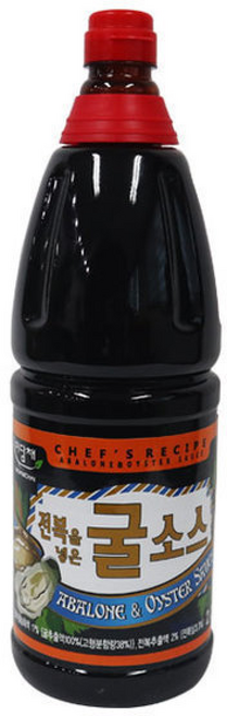 미담채 전복굴소스, 1개, 2.2kg