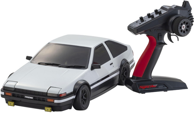 Kyosho PuTEP FZD2 Toyota Sprinter Toreno AE86 화이트 전동 라디오 컨트롤 34501T1, 1개
