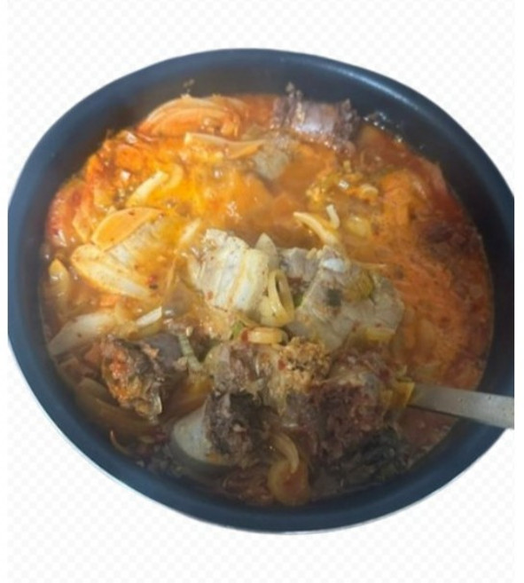강창구찹쌀진순대 국내산돼지사골로우려낸육수 순대만진순대국 급속냉동하여식감과풍미보존 냄비에그대로붓고끓이면완성, 2개, 550g