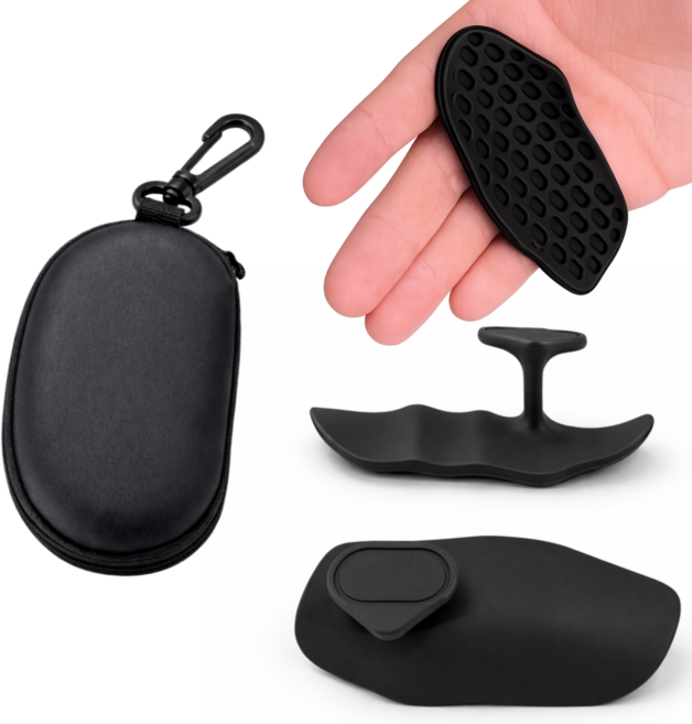 수니프 헬스 굳은살 방지 실리콘 장갑 패드 그립, 블랙, 1세트