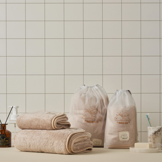 베베시오 펫타월 국내제작 극세사 강아지 수건 고양이 목욕 펫타올 애견타월 S M L, 1개, 브라운