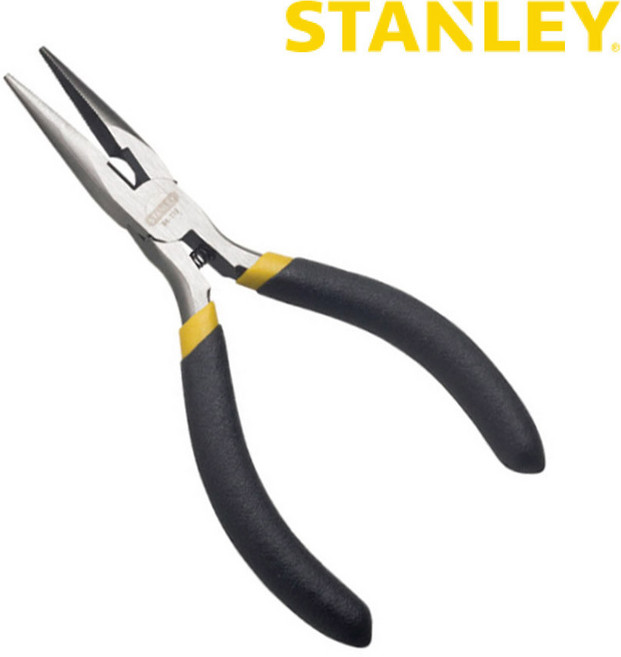 스탠리 STHT84119-8-KR 미니 롱노우즈 플라이어 5인치, 1개