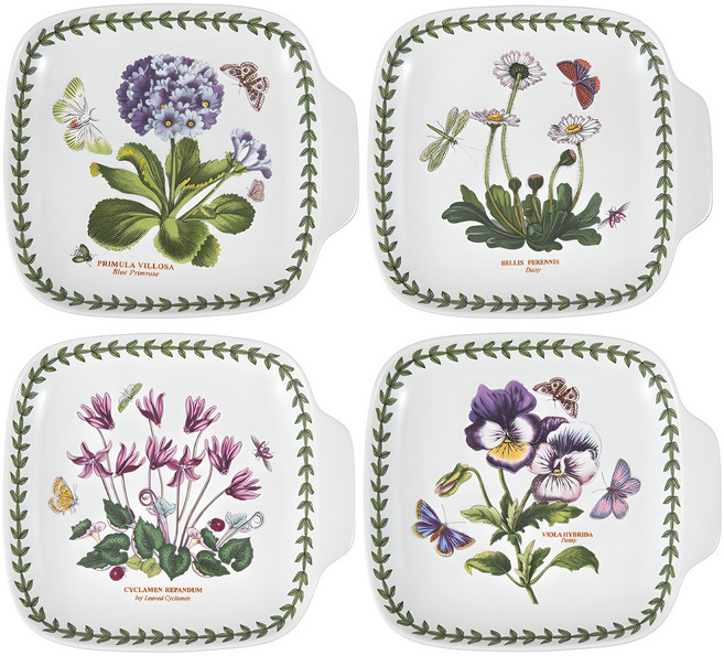 포트메리온 보타닉가든 카나페접시, 혼합색상, 1세트