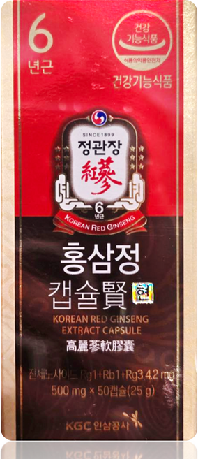 정관장 홍삼정 캡슐 현, 50정, 1개