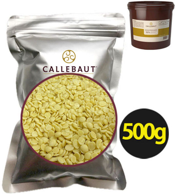 칼리바우트 코코아버터 카카오버터 벨기에 깔리바우트, 1개, 500g