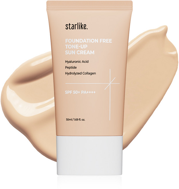 스타라이크 파데프리 톤 업 선 크림 50ml, 2개