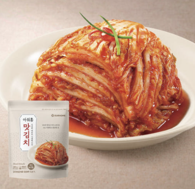 아워홈 아삭 맛김치 [원산지:국산(충청북도 제천시)], 200g, 1개