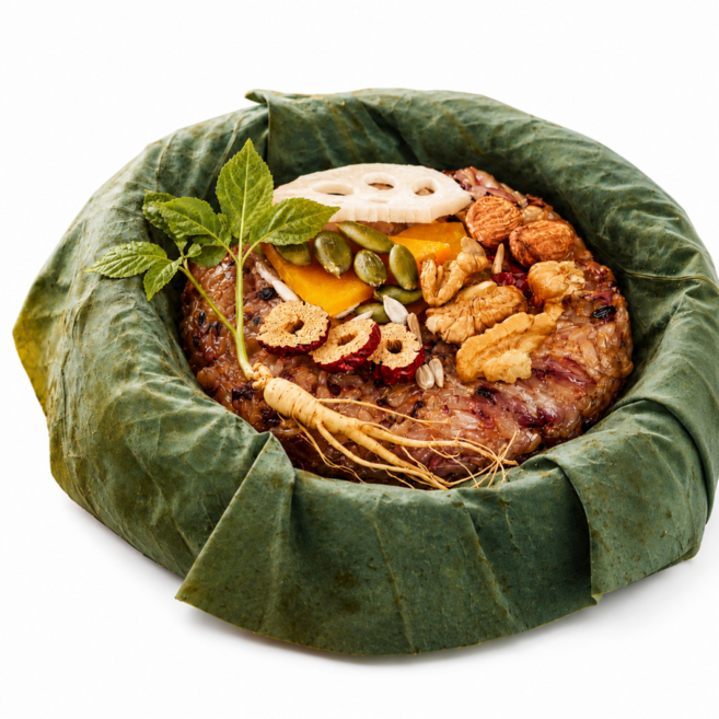 새싹삼 수제 19곡 영양밥 찹쌀밥 연잎밥, 260g, 9개