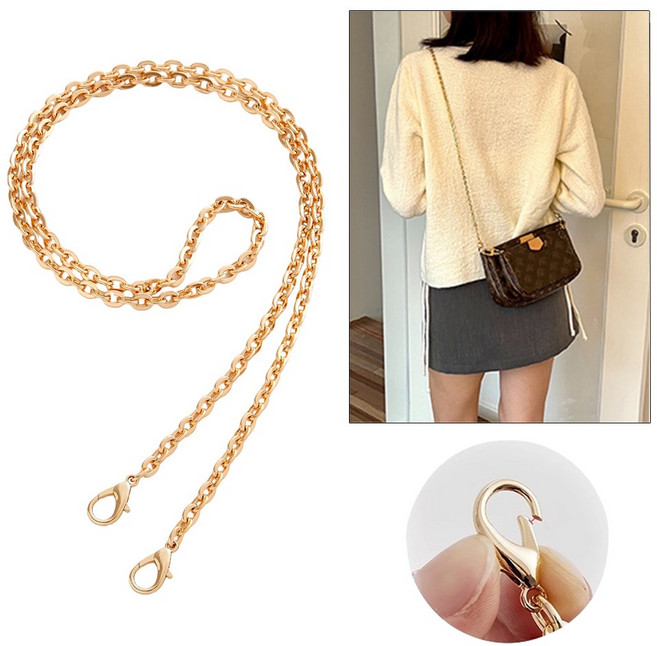 가방 체인 스트랩 여성 가방 체인 가방 체인 교체용 스트랩 가방줄 숄더 체인 가방 액세서리 DIY