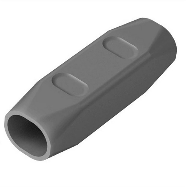 Starlink Gen3 -20°C ~ 75°C용 RJ45용 케이블 커플러 IP67 기가비트 전송 속도 100m 연장 케이블 커플러, 회색