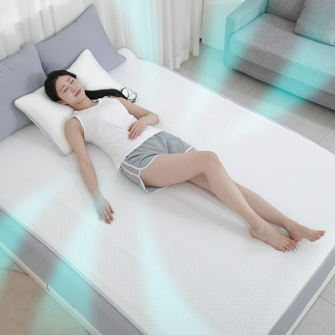 25년 프리미엄 나혼자살림 크리스탈 원단 냉감패드 쿨패드 여름패드 5중직 SS(110x200)