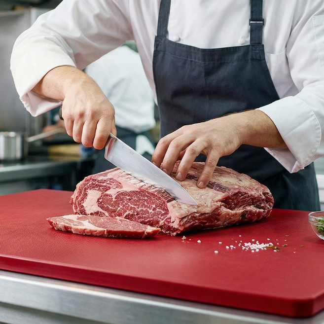 코멕스 업소용도마 특3호(적색) 600 x 400 x 18 (mm)