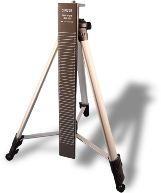 신콘 레이저레벨기 하부작업대 삼각대 연장 타일작업 LEM-100, 1개