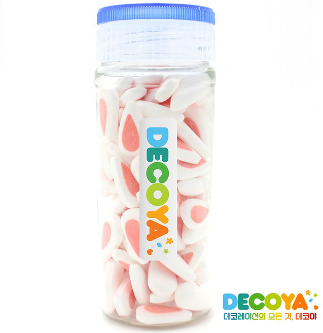데코야 토끼귀 스프링클 간편용기 (스프링클/제과제빵/데코), 1개, 80g