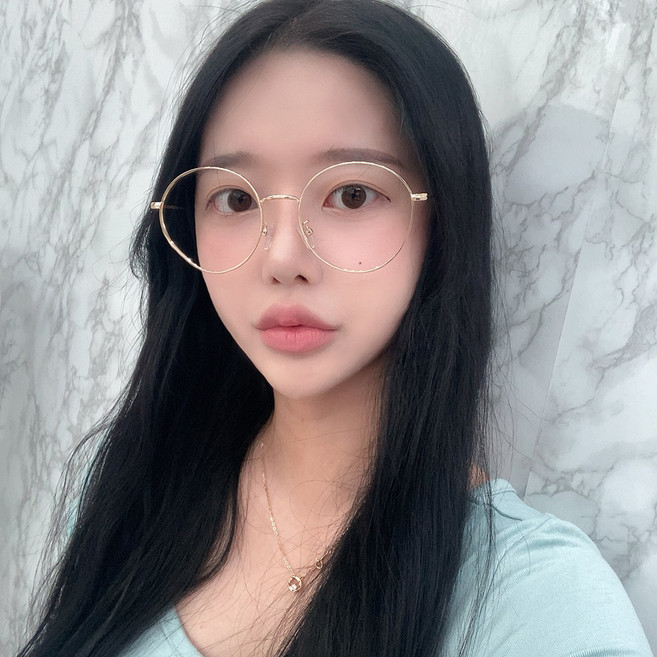 바나나2 가벼운 원형 동글이 안경