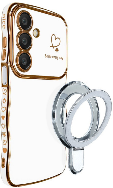 더조은셀러 맥세이프 스탠드 물결 하트 젤리 웨이브 케이스