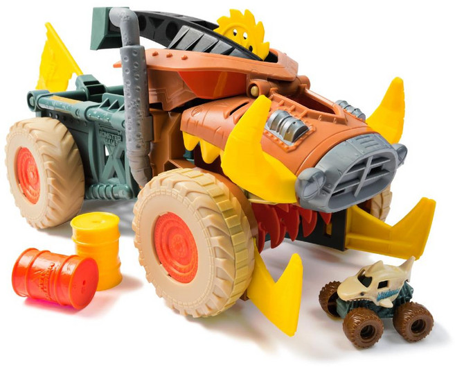 몬스터 잼 미니 메갈로돈 매드 호그 쵸퍼와 트럭 Monster Jam Mini Jam Megalodon Mad Hog Chomper and Monster Truck, 여러 가지 빛깔의