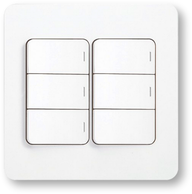 아크라이트 디아트 배선기구 26.[스위치]단로5+삼로1(6구)2개용 화이트, 26.스위치 [단로5+삼로1 6구 2개용], 1개