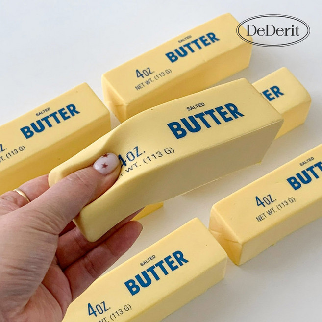 데데리트 말랑말랑 버터 스퀴시 스트레스볼 스트레스 불안 해소 집중 틱톡 모찌 쫀득 재미 쓸데없는 선물