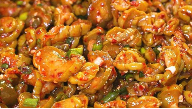 오이지무침 1 kg 오이 절임 밥반찬 식당반찬 자취생 고시원 반찬, 1개, 1kg