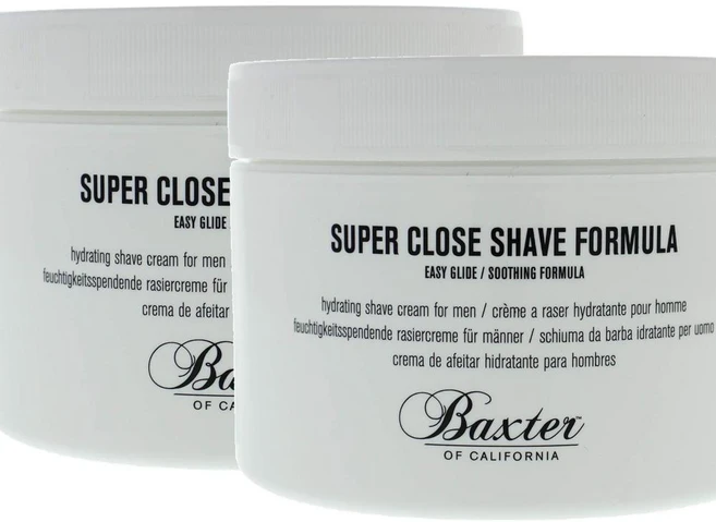 백스터 오브 캘리포니아 맨 슈퍼 클로즈 쉐이브 포뮬라 이지 글라이드 Baxter of California Super Close Shave Formula, 2개, 240ml - 쿠팡