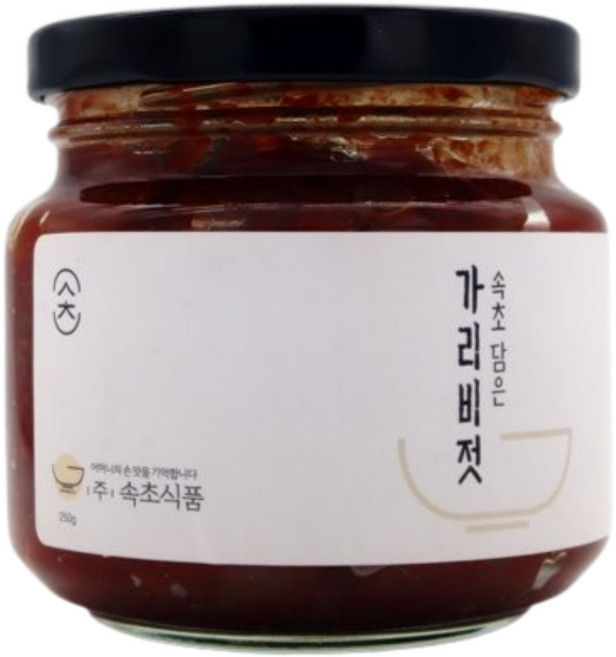 속초식품 속초 담은 저염 가리비젓, 1개, 250g