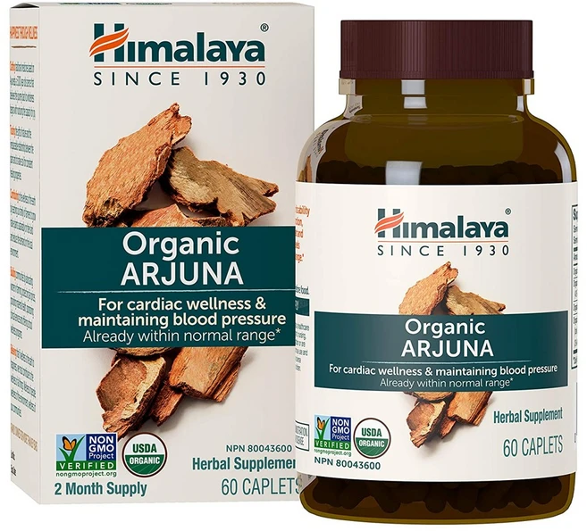 히말라야 아르주나 700mg 60정, 1개 - 쿠팡