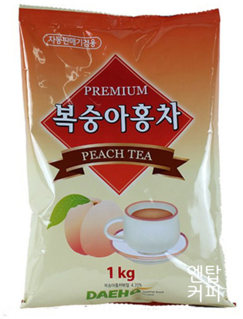 대호-복숭아홍차1kg x12, 12개, 1개입, 1kg