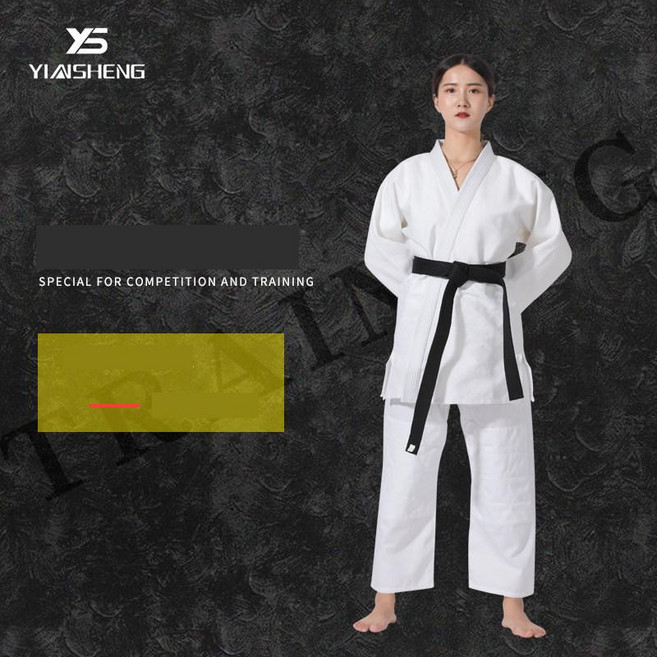 남녀공용 훈련용 유도복 시합용 도복 학생용 세트
