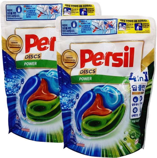 ZaZa 퍼실 디스크 파워 딥클린 캡슐 세제, 26개입, 2세트